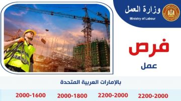 فرص عمل بالإمارات برواتب تصل إلى 2200 درهم شهريا
