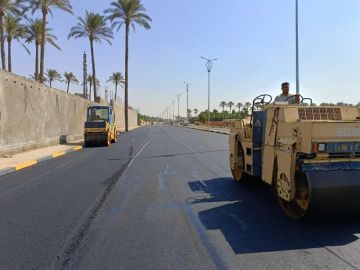 محافظ الجيزة: تطوير ورصف ورفع كفاءة وإنارة طريق المنصورية بمدينة كرداسة بطول 3 كم محافظ الجيزة: تطوير ورصف ورفع كفاءة وإنارة طريق المنصورية بمدينة كرداسة بطول 3 كم