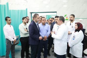 نائب وزير الصحة يختتم جولته بمحافظة الدقهلية بتفقد مستشفيات المنصورة والمعهد الفني الصحي