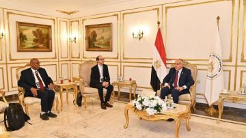 الدكتور سويلم يلتقي المدير الإقليمى لصندوق التنمية الزراعية (الإيفاد) ضمن فعاليات أسبوع القاهرة الثامن للمياه 