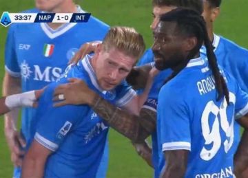 الكشف عن فترة غياب دي بروين عن نابولي الكشف عن فترة غياب دي بروين عن نابولي