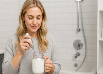 برغوة زي الكابتشينو.. طريقة تحضير الكلينوتشينو منزليا لتنظيف الحمامات بدون فرك برغوة زي الكابتشينو.. طريقة تحضير الكلينوتشينو منزليا لتنظيف الحمامات بدون فرك