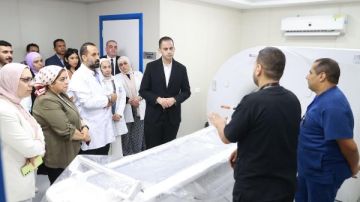 نائب وزير الصحة يشيد بمستوى خدمات جراحات اليوم الواحد والموقع الجغرافي لـ دمياط التخصصي 