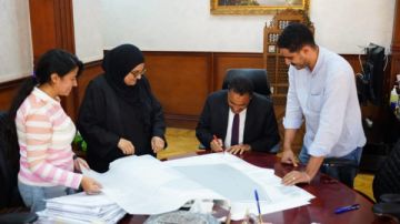 محافظ مطروح يعتمد المخطط التفصيلى لمدينة العلمين محافظ مطروح يعتمد المخطط التفصيلى لمدينة العلمين
