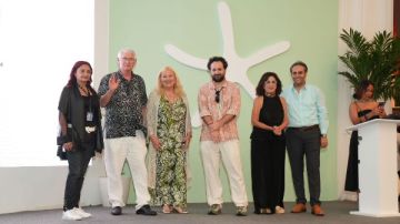 مهرجان الجونة السينمائي يعلن عن جوائز لجنة تحكيم نتباك و فيبريسي ضمن فعاليات ختام منصة سيني جونة لدعم الأفلام مهرجان الجونة السينمائي يعلن عن جوائز لجنة تحكيم نتباك و فيبريسي ضمن فعاليات ختام منصة سيني جونة لدعم الأفلام