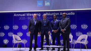 وزير السياحة والآثار يشارك كمتحدث رئيسي في جلسة نقاشية مخصصة لقارة أفريقيا