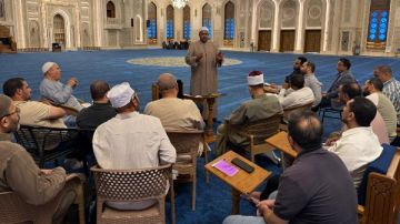 الأوقاف تطلق برنامجا تدريبيا متكاملا لتأهيل الأئمة والواعظات بمسجد العلي العظيم الأوقاف تطلق برنامجا تدريبيا متكاملا لتأهيل الأئمة والواعظات بمسجد العلي العظيم