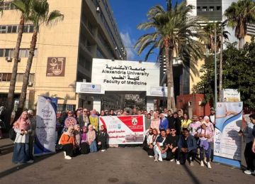 جامعة الإسكندرية تطلق قافلة طبية شاملة لفحص وعلاج 508 مواطنين بأبيس 8 (صور)