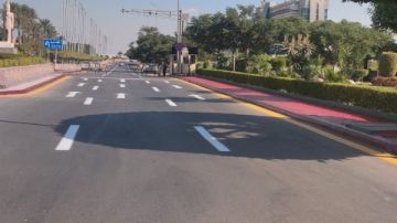 رفع كفاءة طريق المطار استعدادا لاستقبال ضيوف المتحف المصرى الكبير شاهد رفع كفاءة طريق المطار استعدادا لاستقبال ضيوف المتحف المصرى الكبير شاهد