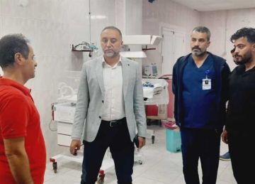 وكيل وزارة الصحة يتفقد مستشفى الشيخ زويد المركزي
