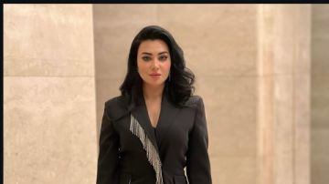 بفستان أسود أنيق .. أحدث ظهور لـ ميريهان حسين