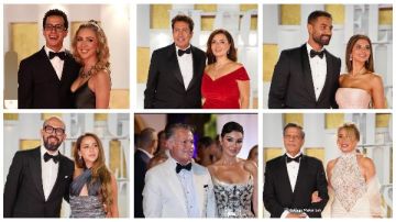 تألق الثنائيات علي السجادة الحمراء لمهرجان الجونة السينمائي .. صور