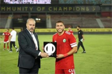 علي زعزع أفضل لاعب في مباراة مودرن سبورت ودجلة في الدوري الممتاز