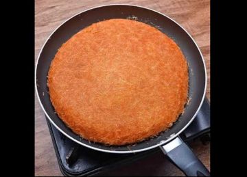 كنافة الطاسة بالمهلبية.. ألذ تحلية لـ الويك إند بـ 3 مكونات أساسية