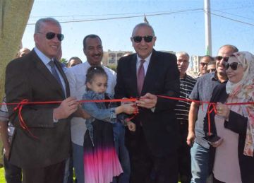 محافظ الغربية يفتتح الملعب القانوني بنادي السنطة