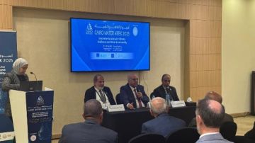 مركز بحوث الصحراء يحتفل بمرور 75 عاما ويستعرض إنجازاته في أسبوع القاهرة للمياه 2025 مركز بحوث الصحراء يحتفل بمرور 75 عاما ويستعرض إنجازاته في أسبوع القاهرة للمياه 2025