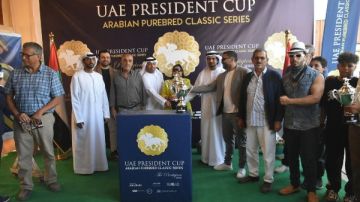 نتائج كأس رئيس الإمارات للخيول العربية بنادي الجزيرة.. فهد الأمين بطلا لجولة مصر