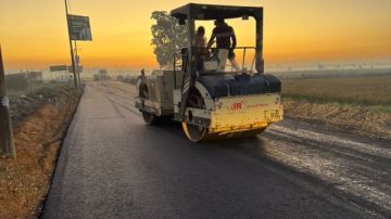 بطول 400 متر .. الانتهاء من أعمال رصف طريق محلة موسى بكفر الشيخ صور بطول 400 متر .. الانتهاء من أعمال رصف طريق محلة موسى بكفر الشيخ صور