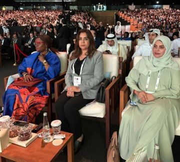 منال عوض تشارك في افتتاح المؤتمر العالمي للحفاظ على الطبيعة بأبوظبي