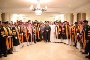 الأكاديمية العربية تحتفل بتخريج 159 من حملة الماجستير والدكتوراه من المعهد الدولي للنقل واللوجيستيات الأكاديمية العربية تحتفل بتخريج 159 من حملة الماجستير والدكتوراه من المعهد الدولي للنقل واللوجيستيات