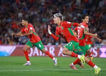 «الأسود» تكتب التاريخ على أنغام «التانجو».. المغرب بطلًا لمونديال الشباب «الأسود» تكتب التاريخ على أنغام «التانجو».. المغرب بطلًا لمونديال الشباب