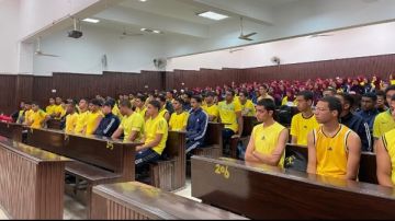 كلية علوم الرياضة بجامعة قناة السويس تنظم لقاء تعريفيا مميزا للطلاب الجدد كلية علوم الرياضة بجامعة قناة السويس تنظم لقاء تعريفيا مميزا للطلاب الجدد
