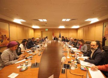 وزير السياحة يترأس اجتماع مجلس إدارة هيئة المتحف القومي للحضارة المصرية