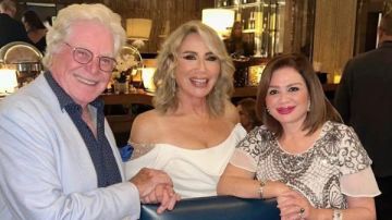 إلهام شاهين تهنئ إيناس الدغيدي بالزواج: ربنا يسعدكم ويبعد عنكم الحسد