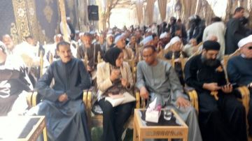 السعدية والمرجية حبايب.. إنهاء خصومة ثأرية بين عائلتين فى قرية فاو قبلى بقنا