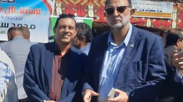 سلامة الغذاء تشارك بمهرجان التمور الدولى 2025 بمدينة الخارجة سلامة الغذاء تشارك بمهرجان التمور الدولى 2025 بمدينة الخارجة