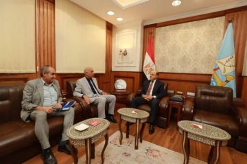 محافظ كفر الشيخ يستقبل القائم بعمل رئيس الجامعة لبحث عدد من الملفات التعليمية