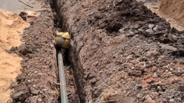 محافظ كفر الشيخ يوجه بتغيير عدد من خطوط مياه الشرب بالرياض.. صور