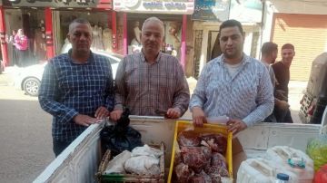 ضبط لحوم غير صالحة وتحرير 300 محضر تمويني خلال حملات في أسيوط ضبط لحوم غير صالحة وتحرير 300 محضر تمويني خلال حملات في أسيوط