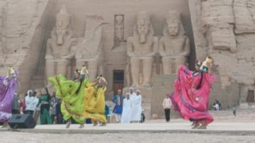 انطلاق فعاليات مهرجان تعامد الشمس أمام معبدي أبو سمبل جنوب أسوان.. شاهد انطلاق فعاليات مهرجان تعامد الشمس أمام معبدي أبو سمبل جنوب أسوان.. شاهد