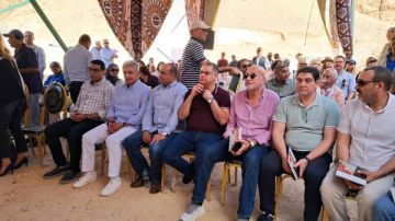 انطلاق مؤتمر صحفي عالمي لافتتاح مقبرة أمنحتب الثالث بوادي الملوك في الأقصر صور