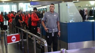 بعثة منتخب مصر الثاني تصل المغرب استعدادا لكأس العرب..شاهد