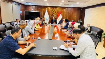 رئيس رعاية بورسعيد الصحية يناقش خطة العمل بالمنشآت الصحية رئيس رعاية بورسعيد الصحية يناقش خطة العمل بالمنشآت الصحية