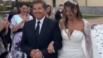 وليد توفيق يحتفل بزفاف ابنته وسط حضور عائلي .. صور