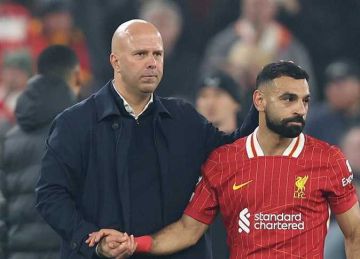 أرني سلوت يكشف سبب استبعاد محمد صلاح من تشكيل ليفربول اليوم أرني سلوت يكشف سبب استبعاد محمد صلاح من تشكيل ليفربول اليوم