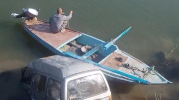 مصرع 3 أشخاص فى انقلاب سيارة داخل ترعة بالقليوبية