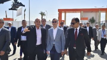 وزير الاستثمار يفتتح المرحلة الثانية من المعامل الصناعية المركزية بميناء العين السخنة