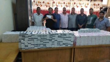 2 مليون جنيه تعويض.. إحباط محاولتين لتهريب أدوية وسجائر أجنبية بميناء نويبع 2 مليون جنيه تعويض.. إحباط محاولتين لتهريب أدوية وسجائر أجنبية بميناء نويبع