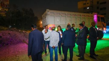 استعدادا للافتتاح.. وزيرة التنمية المحلية تتفقد أعمال النظافة والتجميل بمحيط المتحف المصري الكبير استعدادا للافتتاح.. وزيرة التنمية المحلية تتفقد أعمال النظافة والتجميل بمحيط المتحف المصري الكبير