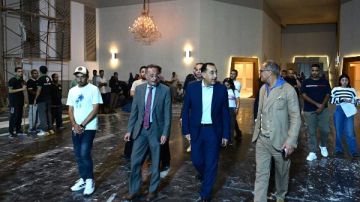 رئيس الوزراء يتابع ميدانيا اللمسات النهائية استعدادا لاحتفالية افتتاح المتحف الكبير