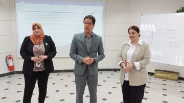 رئيس جامعة بنها يفتتح برنامج تدريب المقيمين لجائزة التميز الحكومي للكليات
