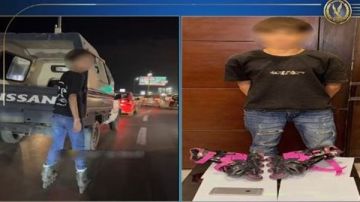 عرض حياته للخطر.. الأمن يكشف هوية شاب تزحلق خلف سيارة شرطة بالإسكندرية (فيديو)