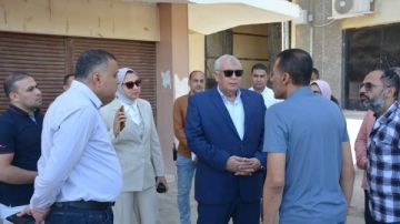 محافظ الوادي الجديد يتابع تجهيز وتأثيث مقار سكن الطالبات بالخارجة