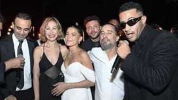 بعد إعلان زواجهما رسميا.. أحدث ظهور لمنه شلبي وأحمد الجنايني