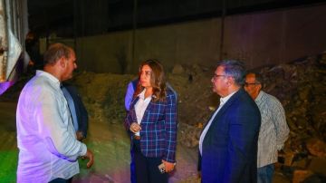 جولة ليلية لوزيرة البيئة لتفقد المنطقة المحيطة بالمتحف المصرى الكبير لمتابعة جهود النظافة والتجميل والتشجير ورفع أي مخلفات جولة ليلية لوزيرة البيئة لتفقد المنطقة المحيطة بالمتحف المصرى الكبير لمتابعة جهود النظافة والتجميل والتشجير ورفع أي مخلفات