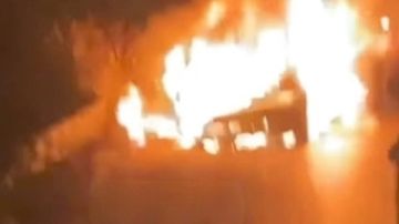 انفجار إطار سيارة يشعل النار في 25 مليون جنيه بسوهاج